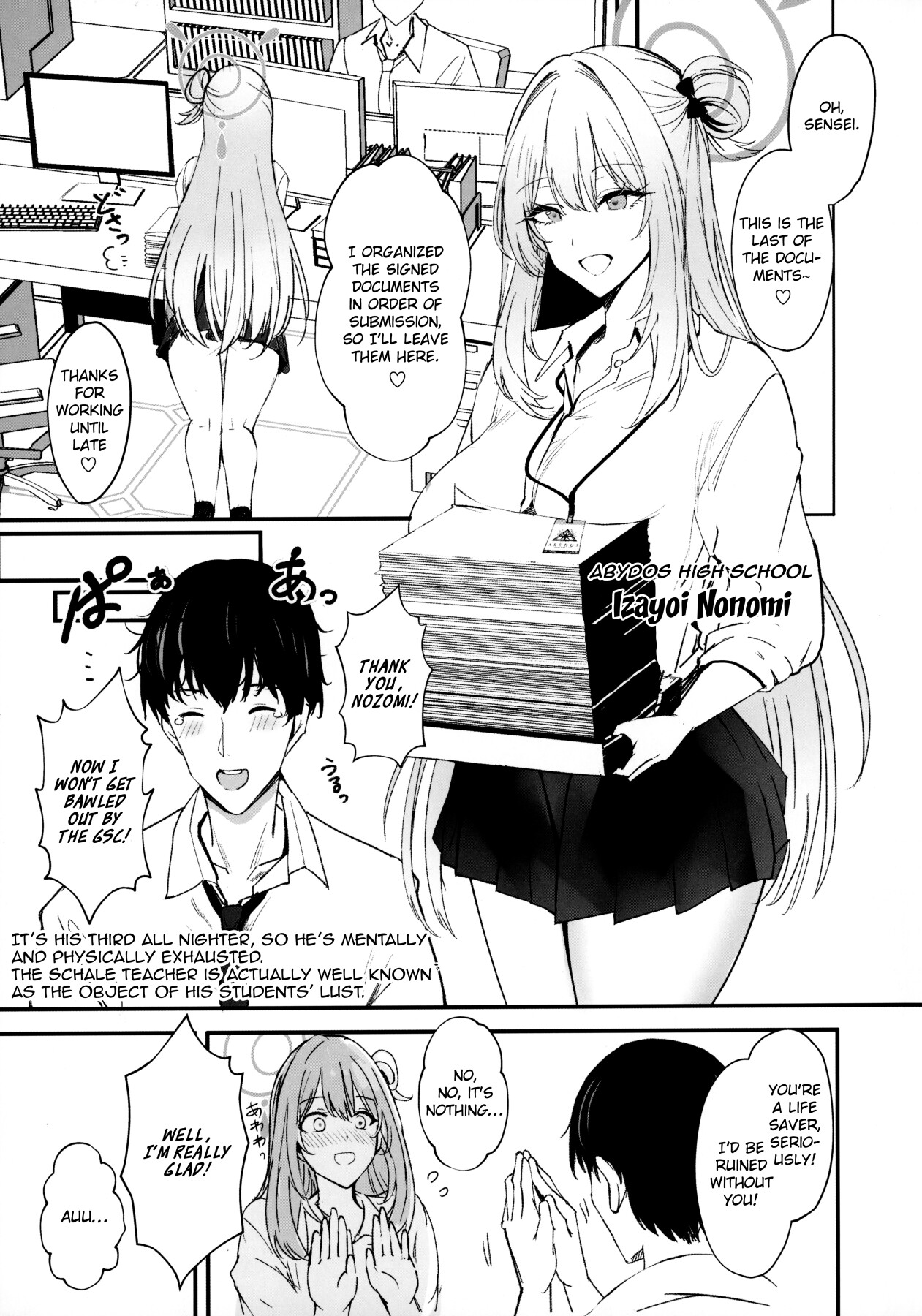 Hentai Manga Comic-Max Affection A Book in which Sensei Gets His Jizz Milked Until Passing Out From Fully Consensual Sweet Loving Bareback Mating with a Pretty Girl with Huge M Cup Tits-Read-2